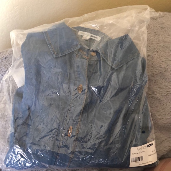 Small Denim Romper - Picture 1 of 2